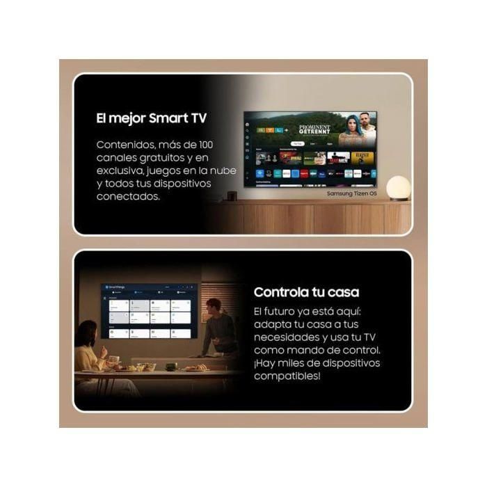 Samsung TQ43Q60D Televisor QLED 43" (109 cm) 4K UHD 3840x2160 Smart TV HDR Quantum Centro de Juegos 3xHDMI Wi-Fi 4 Samsung TQ43Q60D Televisor QLED 43" (109 cm) 4K UHD 3840x2160 Smart TV HDR Quantum Centro de Juegos 3xHDMI Wi-Fi 4