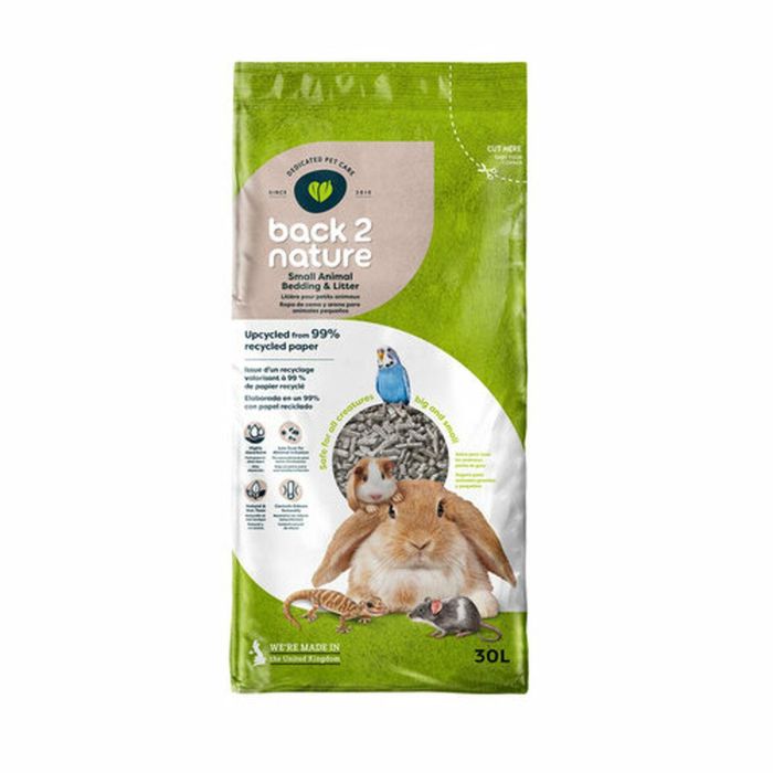 Lecho de papel FibreCycle  Back 2 Nature Papel 30 L 1 Lecho de papel FibreCycle  Back 2 Nature Papel 30 L 1