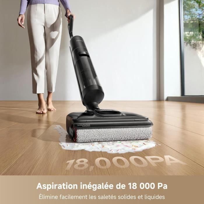 Dreame DRE6977328065582 H12 Pro FlexReach - Aspiradora escoba 18.000 Pa, Secado aire caliente, Alcance plano 180° 1