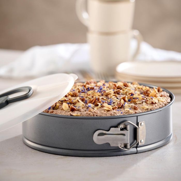 Day Molde Desmontable Redondo con Tapa Antiadherente Goldflon, Diámetro 26 cm 1 Day Molde Desmontable Redondo con Tapa Antiadherente Goldflon, Diámetro 26 cm 1