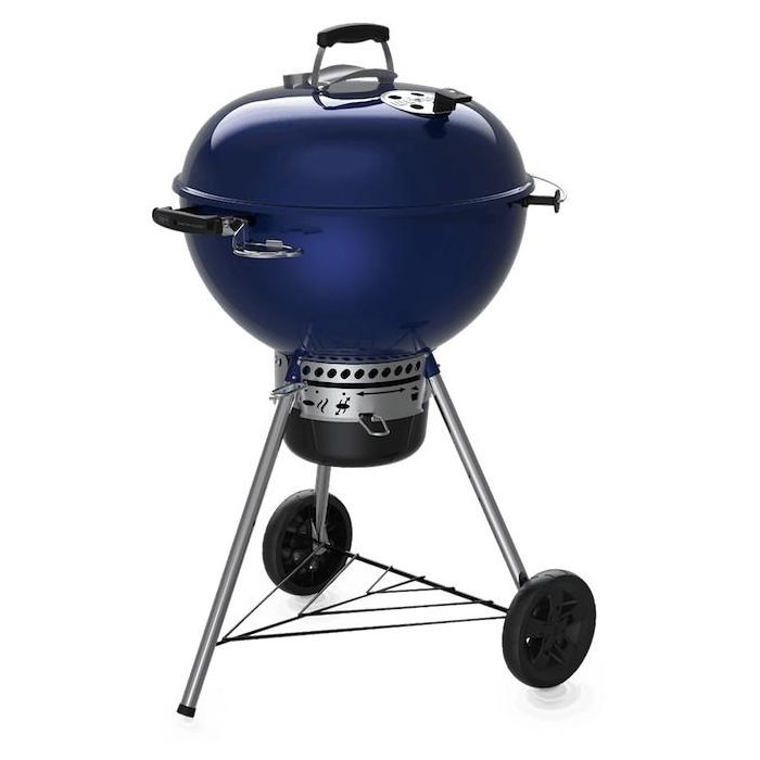 Weber Holzkohlegrill Master Touc GBS C-5750, 57 cm Blau 1
