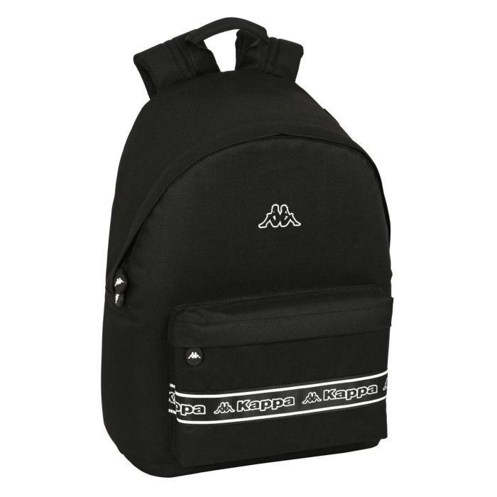 Mochila Escolar Kappa 31 x 41 x 16 cm Negro 0 Mochila Escolar Kappa 31 x 41 x 16 cm Negro 0