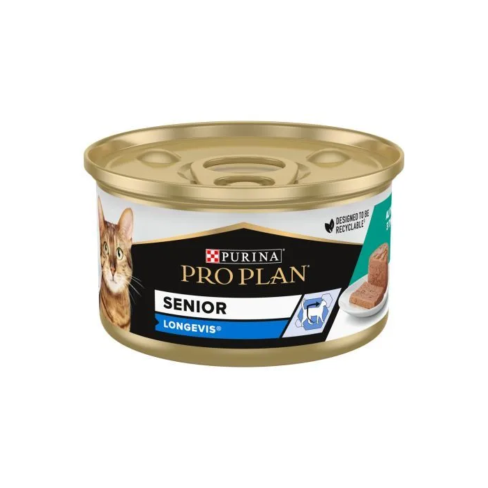 Purina Pro Plan Feline Lata Senior Pollo 24x85 gr