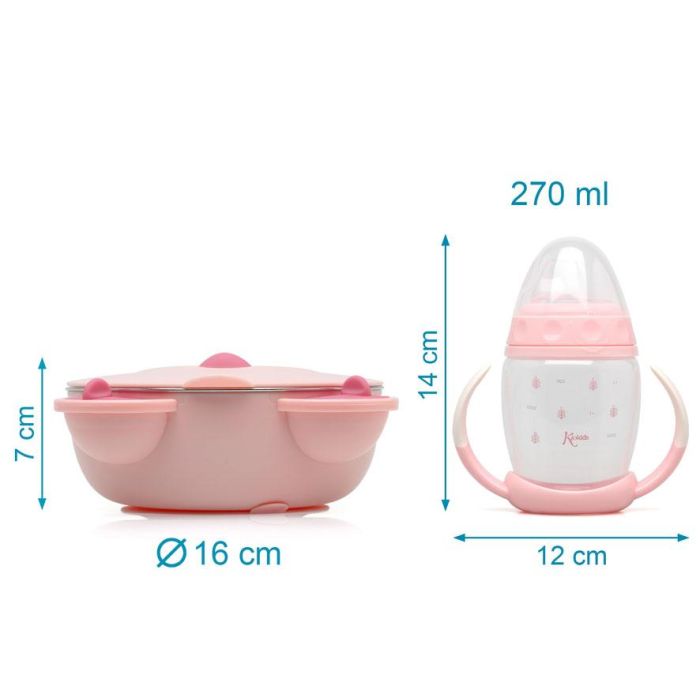 Set Acc. Bebé Rosa 3 Unidades 3 Set Acc. Bebé Rosa 3 Unidades 3