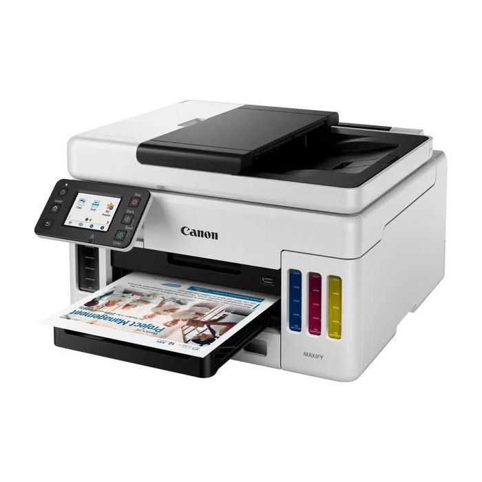Multifunción Recargable Canon MAXIFY GX6050 MegaTank WiFi/ Dúplex/ Blanca 3 Multifunción Recargable Canon MAXIFY GX6050 MegaTank WiFi/ Dúplex/ Blanca 3