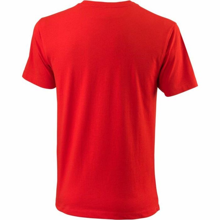 Camiseta de Manga Corta Hombre Wilson Team II Teach Rojo 1