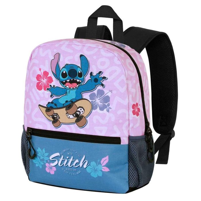 Disney Lilo y Stitch Mochila Pequeña Sweet Skate 9.5L Lila, Ripstop, Repelente a Líquidos, Correas y Espalda Acolchadas Disney Lilo y Stitch Mochila Pequeña Sweet Skate 9.5L Lila, Ripstop, Repelente a Líquidos, Correas y Espalda Acolchadas
