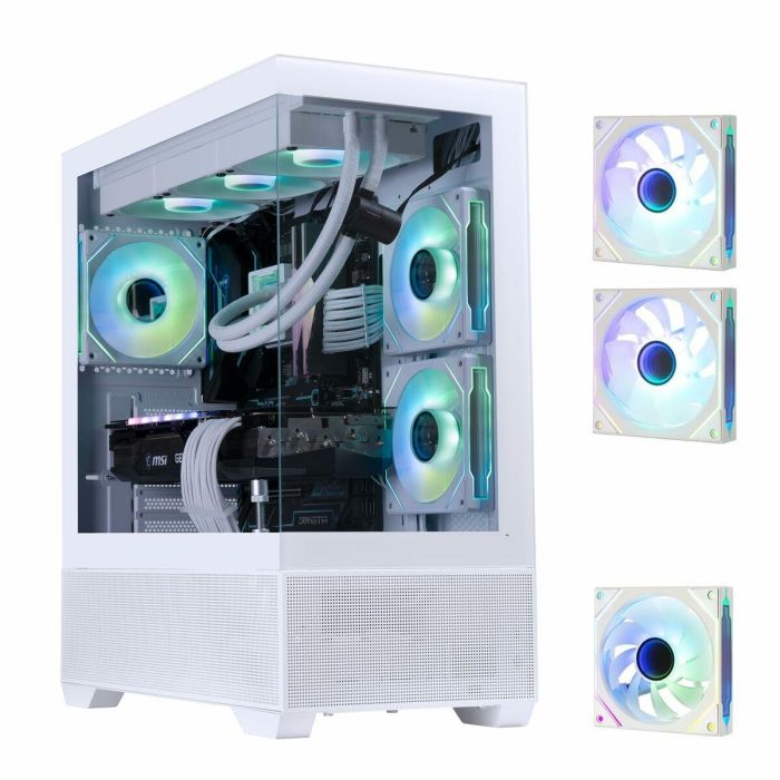 Caja Semitorre ATX BitFenix CETO Basic Blanco 13