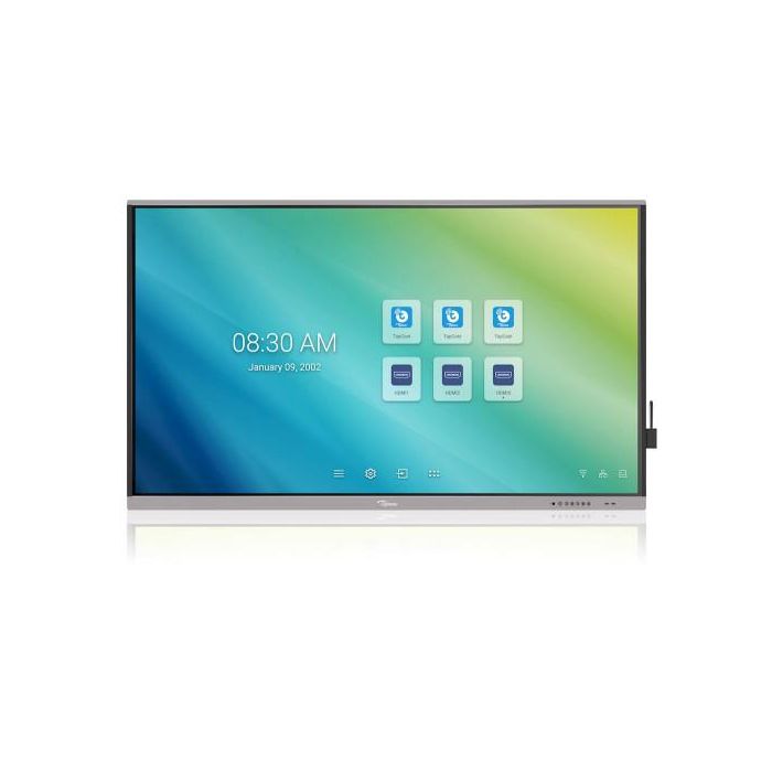 Optoma 5861RK H1F0C0BBW101 Pizarra Interactiva Táctil 86" 4K UHD (3840x2160) IPS LED Android 8.0 Negro 9