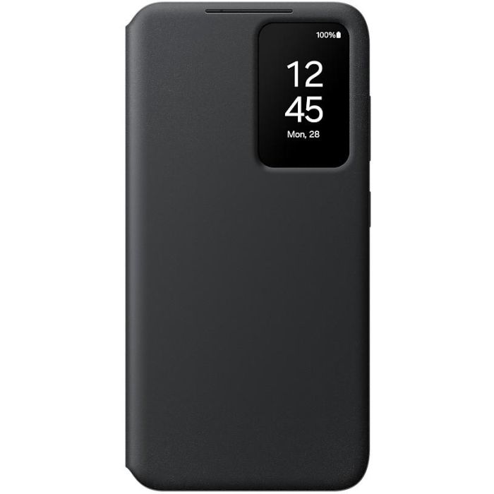 Samsung Smart View Wallet Case para Galaxy S24, Funda Cartera con Bolsillo para Tarjetas, 15.8 cm (6.2"), Negro 0 Samsung Smart View Wallet Case para Galaxy S24, Funda Cartera con Bolsillo para Tarjetas, 15.8 cm (6.2"), Negro 0
