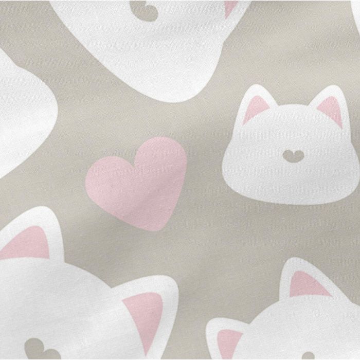 Funda de almohada HappyFriday Happynois Kitty Multicolor 50 x 75 cm 2