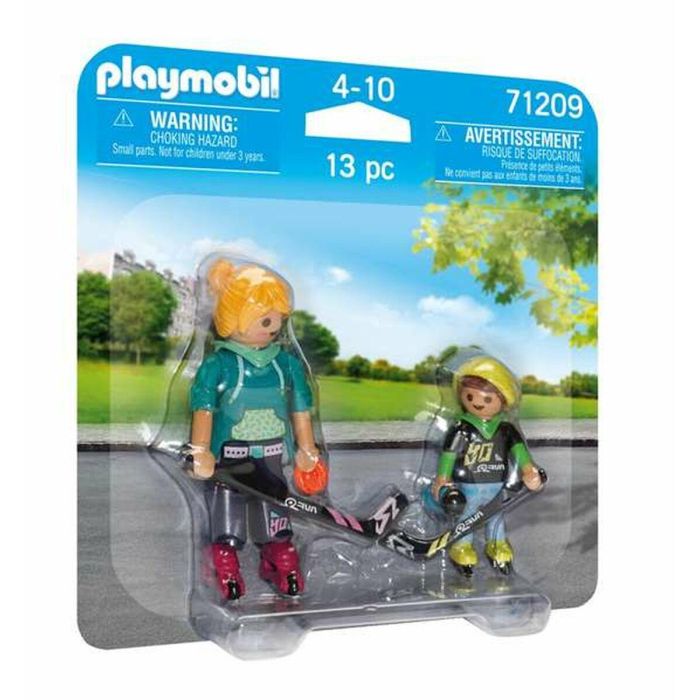 Hockey sobre patines pack duo playmobil.