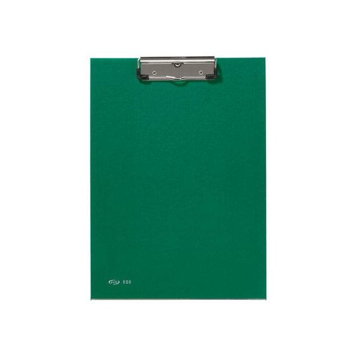 Carpeta Con Pinza Portablocs Pardo Fº Verde 4 unidades