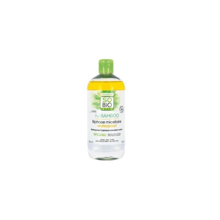 Agua Micelar Pur Bamboo Bifasica 500Ml.