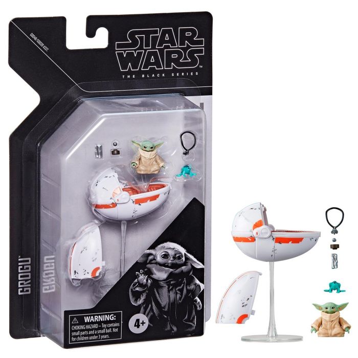 Hasbro G0048 Figura Grogu Star Wars The Black Series 15 cm con coche flotante y collar Mitosaurio Hasbro G0048 Figura Grogu Star Wars The Black Series 15 cm con coche flotante y collar Mitosaurio