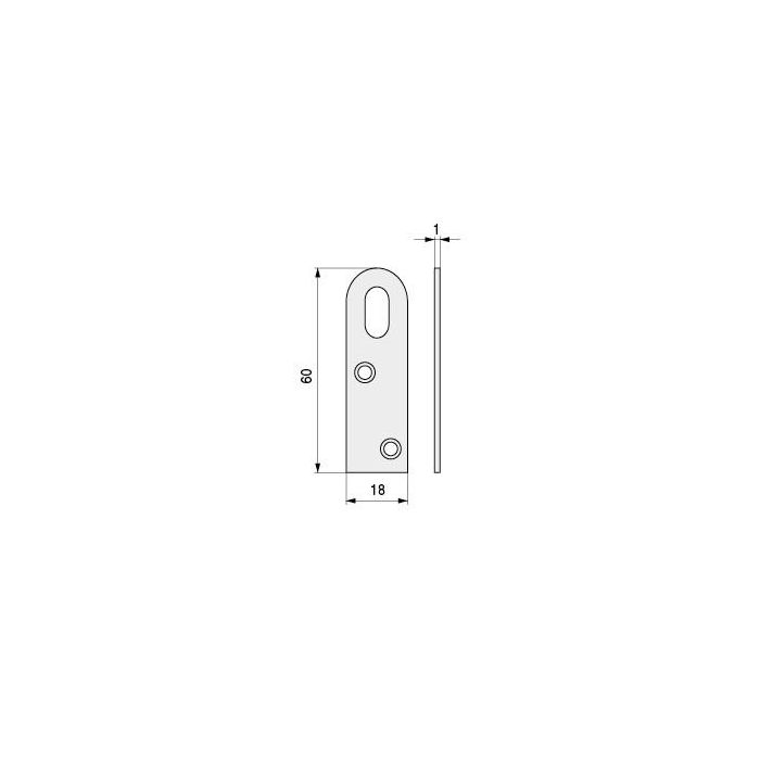Colgador Nq Nº1/60Mm. Amig 1 Colgador Nq Nº1/60Mm. Amig 1