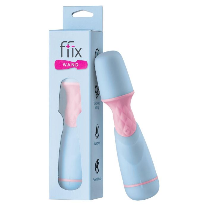 Mini Vibrador FemmeFunn Ffix Wand Azul 3