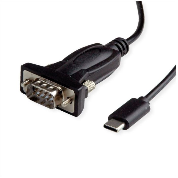 VALUE USB - Seriell Konverter-Kabel Typ C - RS232 schwarz 1,8m 0 VALUE USB - Seriell Konverter-Kabel Typ C - RS232 schwarz 1,8m 0