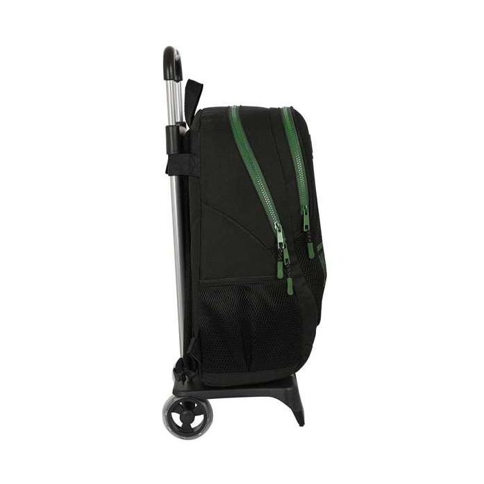 Mochila Escolar con Ruedas Munich Caviar Negro 32 x 44 x 16 cm 2