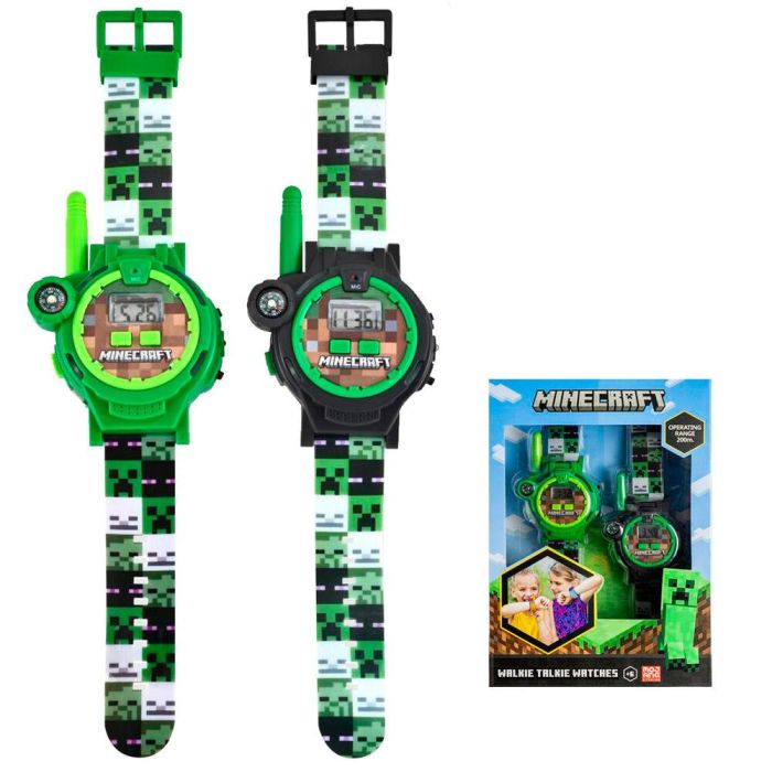 KIDS LICENSING Reloj Walkie Talkie Minecraft