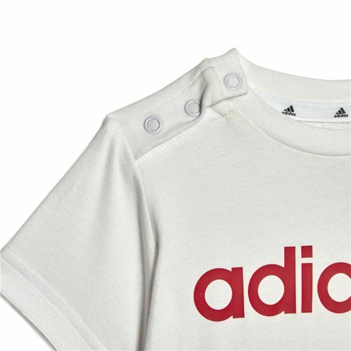 Conjunto Deportivo para Bebé Adidas Lineage Blanco 3