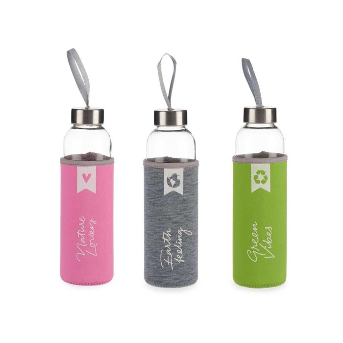 Botella Neopreno Cristal Gris Etiquet 500Ml Surtidos Vivalto 6X22CM (24 Unidades) 1 Botella Neopreno Cristal Gris Etiquet 500Ml Surtidos Vivalto 6X22CM (24 Unidades) 1