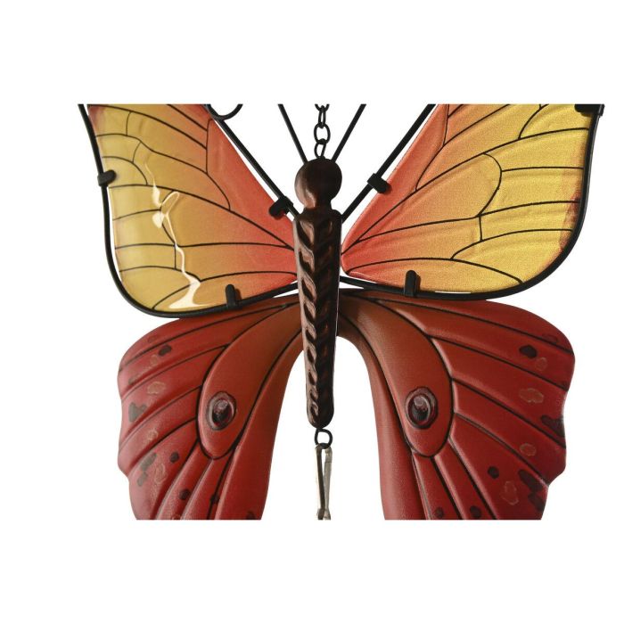 Decoración de Pared Home ESPRIT Azul Naranja Mariposa Shabby Chic 23 x 13 x 90 cm (2 Unidades) 2 Decoración de Pared Home ESPRIT Azul Naranja Mariposa Shabby Chic 23 x 13 x 90 cm (2 Unidades) 2