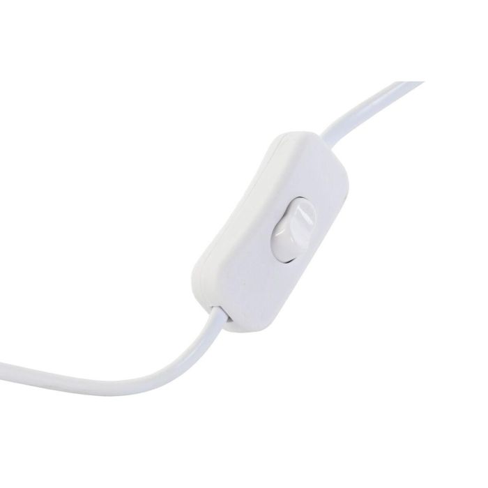 DKD Home Decor Lámpara de Sobremesa Urban Trípode Marrón, Bambú y Poliéster, Iluminación E14 LED, Medidas 13x13x24 cm, Pack de 2 Unidades 3