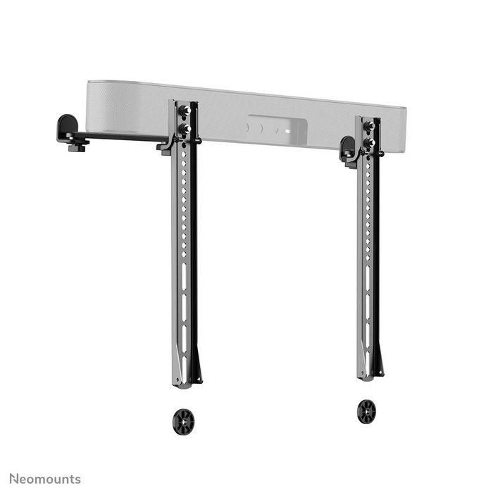 Neomounts Awl29-650Bl1 Soporte Universal para Barra Sonido/Video/Altavoz, Profundidad Ajustable (7.7-21.5cm), Altura, Anchura, 15kg, Negro 11