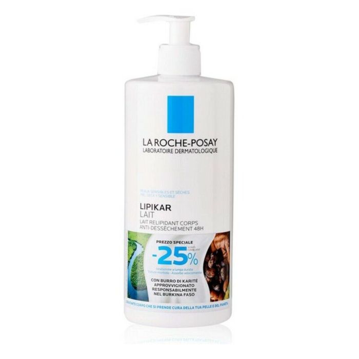 La Roche Posay LIPIKAR Lait Relipidant Corps, Leche Hidratante Corporal Relipidante Intensa para Piel Seca, Sensible y Atópica 750 ml La Roche Posay LIPIKAR Lait Relipidant Corps, Leche Hidratante Corporal Relipidante Intensa para Piel Seca, Sensible y Atópica 750 ml