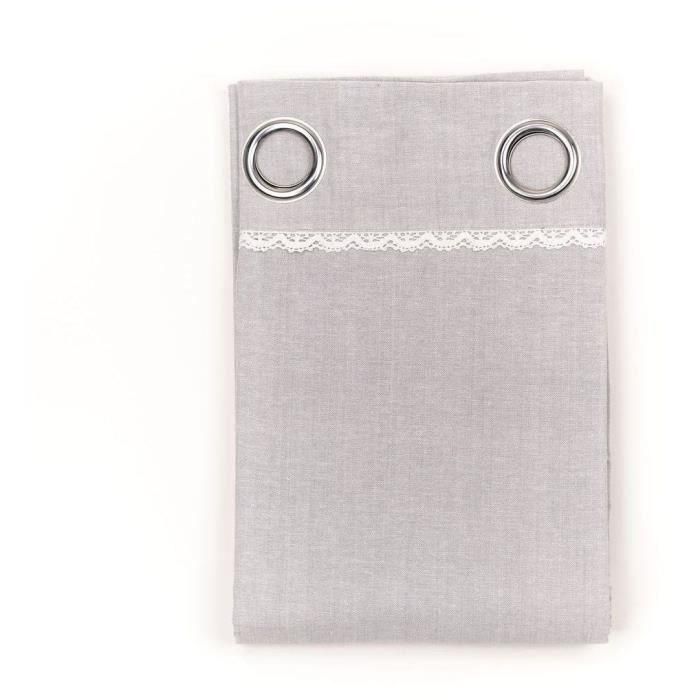 Cortina - HOY - CHARME - Chambray Constance - 140 x 240 cm 3 Cortina - HOY - CHARME - Chambray Constance - 140 x 240 cm 3
