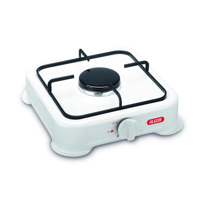 Hornillo de gas Algon BBQ 1 fuego 28x28x7 cm (4 Unidades) 1 Hornillo de gas Algon BBQ 1 fuego 28x28x7 cm (4 Unidades) 1