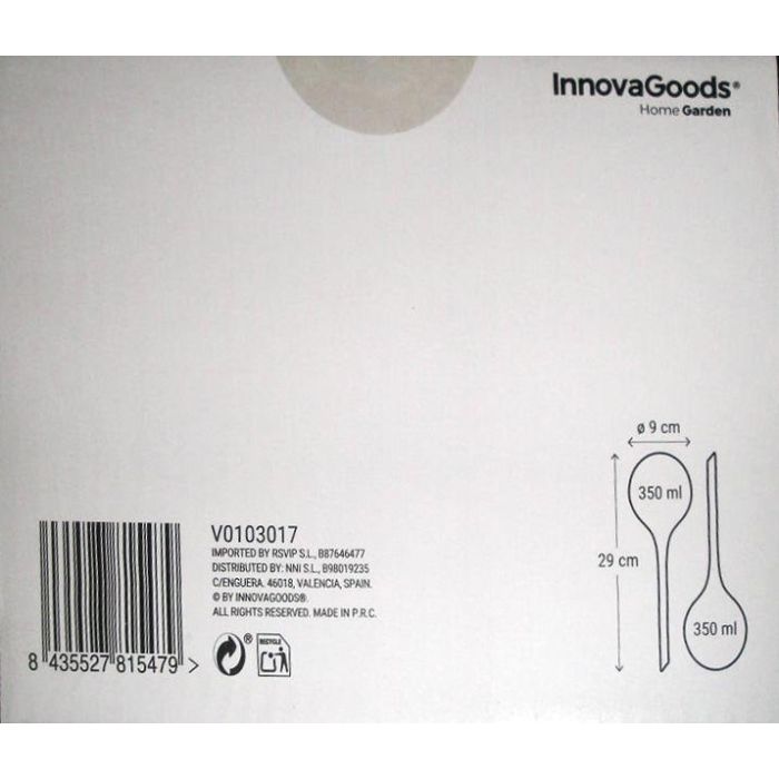 Globos de Riego Automático Aqua·Loon InnovaGoods 2 Unidades 12
