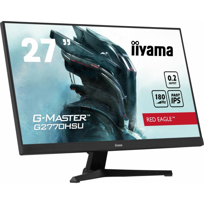 Iiyama G-MASTER G2770HSU-B6 Monitor Gaming 27" Full HD IPS 180Hz Flicker Free, Low Blue Light, VESA Adaptive Sync, Altavoces Incorporados 6 Iiyama G-MASTER G2770HSU-B6 Monitor Gaming 27" Full HD IPS 180Hz Flicker Free, Low Blue Light, VESA Adaptive Sync, Altavoces Incorporados 6