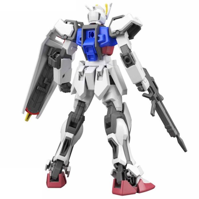 BANDAI HOBBY Figura Strike Gundam Mobile Suit Gundam SEED Entry Grade 1/144 Compatible con Action Base 1