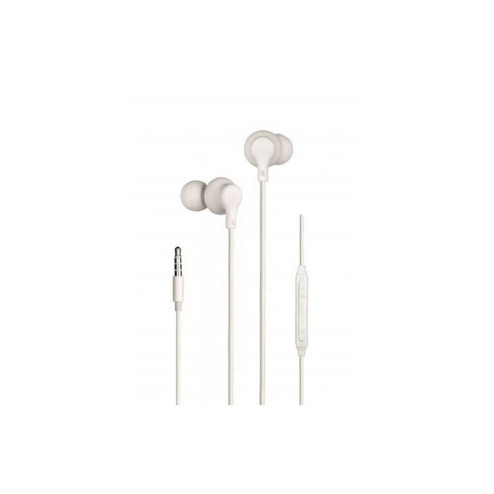 Auriculares Intrauditivos Daewoo DW2014/ con Micrófono/ Jack 3.5/ Blancos