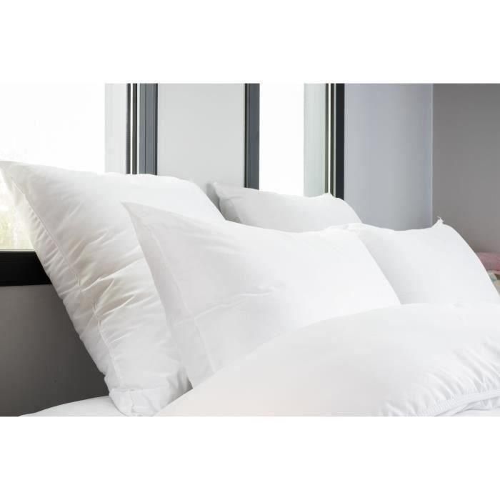 Blanreve BLA3245841691506 Juego de 2 Almohadas 60x60 cm con Acabado Bourdon 1