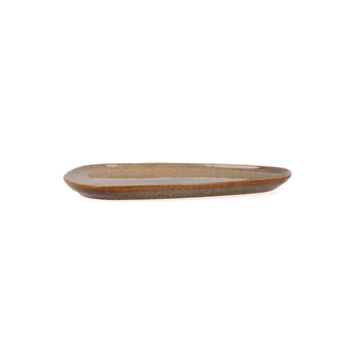 Bidasoa Plato Llano Ikonic Cerámica Marrón 14x13,6x0,8 cm Set 12 Unidades con Relieves Orgánicos, Apto Lavavajillas y Microondas 1 Bidasoa Plato Llano Ikonic Cerámica Marrón 14x13,6x0,8 cm Set 12 Unidades con Relieves Orgánicos, Apto Lavavajillas y Microondas 1