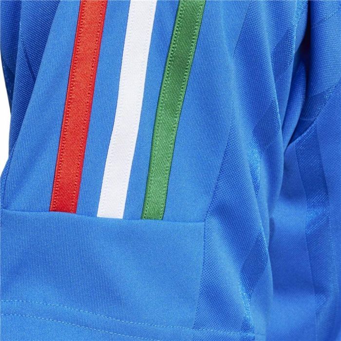 Camiseta de Manga Corta Hombre Adidas Tiro Nations Pack Azul Blanco 1