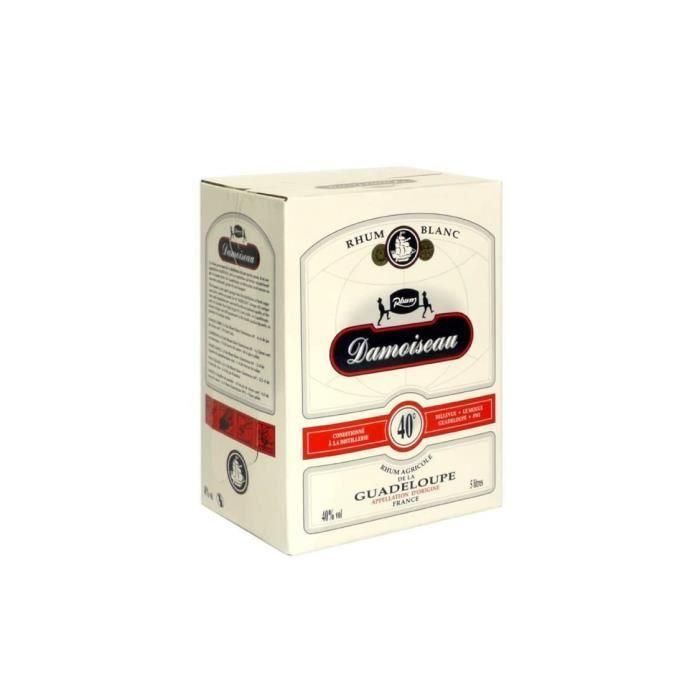 BIB Ron Damoiseau blanco 5L 40 ° 1