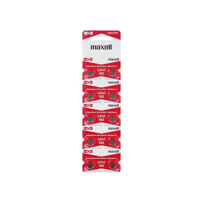 Pilas Maxell Micro Lr0041W 1,5V (M610) Blister De 10