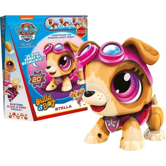 Construye un robot Paw Patrol - Robot Paw Patrol Stella - GOLIATH Construye un robot Paw Patrol - Robot Paw Patrol Stella - GOLIATH