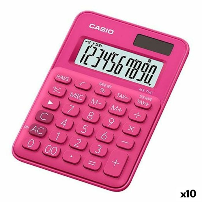 Calculadora Casio Rojo (10 Unidades) 0 Calculadora Casio Rojo (10 Unidades) 0