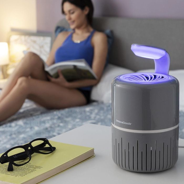 Lámpara Antimosquitos por Succión KL Drain InnovaGoods 12 Lámpara Antimosquitos por Succión KL Drain InnovaGoods 12