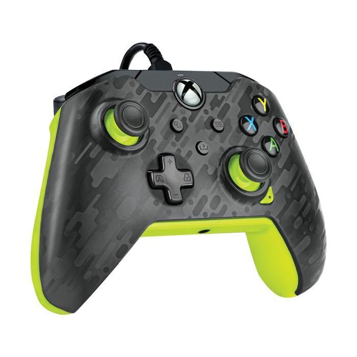 PDP AUC0708056068509 Gamepad MAN FIL XBOX con Cable, Vibración, Eléctrico Carbono PDP AUC0708056068509 Gamepad MAN FIL XBOX con Cable, Vibración, Eléctrico Carbono