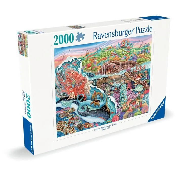 Ravensburger Rompecabezas El Mito de Thalassa 2000 Piezas Adultos 14+ 12001484 2