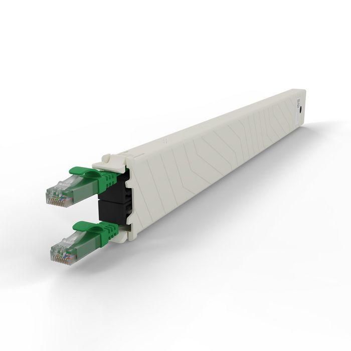 PATCHBOX patchbox.one / Cassette / 8RU / UTP / Green 1 PATCHBOX patchbox.one / Cassette / 8RU / UTP / Green 1