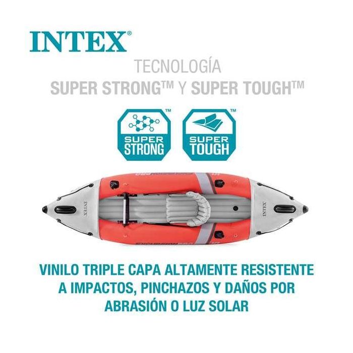 Kayak excursion pro 305x91x46 cm remo incluido aluminio masbomba 3 Kayak excursion pro 305x91x46 cm remo incluido aluminio masbomba 3
