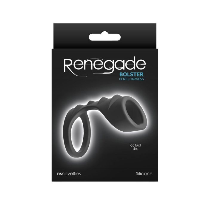 Anillo para el Pene NS Novelties Renegade Negro 1 Anillo para el Pene NS Novelties Renegade Negro 1