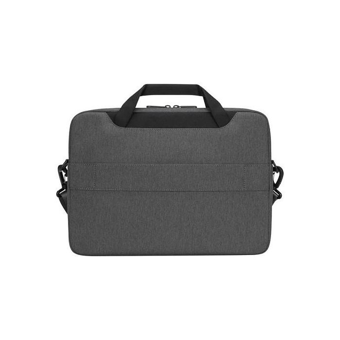 Targus Maletín Cypress EcoSmart para Portátil de 39,6 cm (15.6"), Gris, con Asa y Tirante para Hombro
